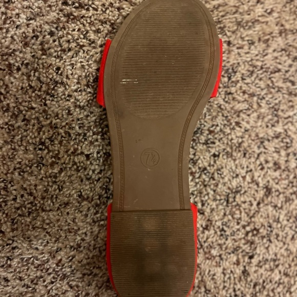 A New Day Red Flats - Size 7.5 - Picture 2 of 3